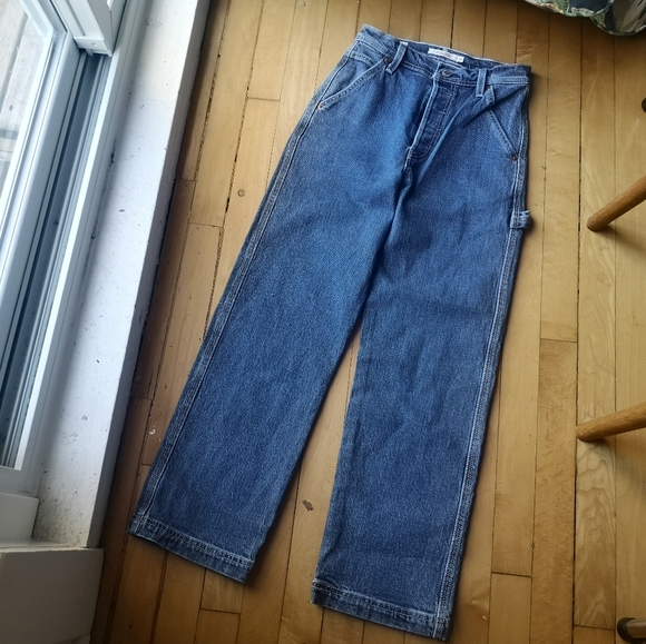 Levi's Ribcage Wide Leg Jeans - Picture 3 of 14